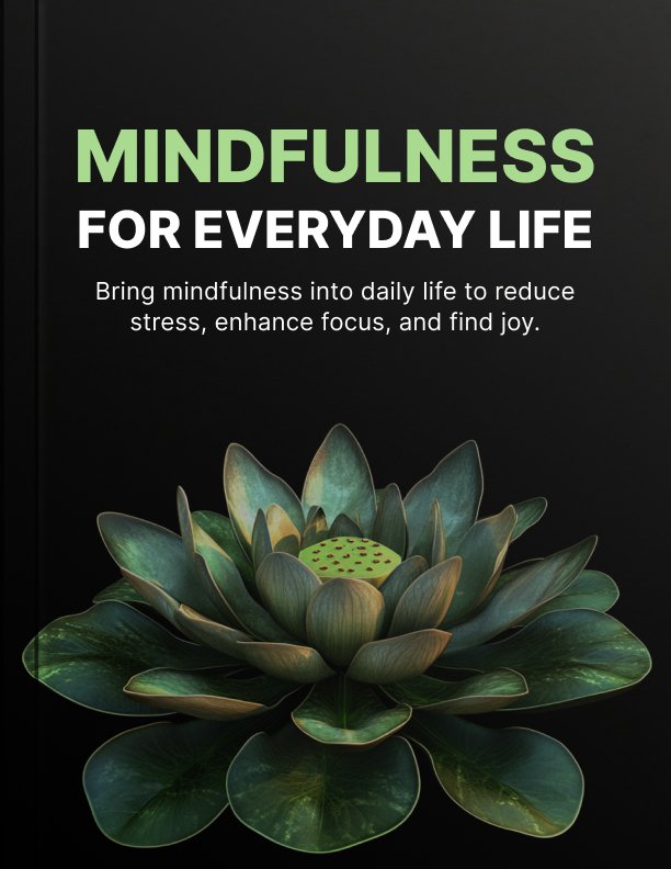 Mindfulness for Everyday Life Book